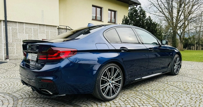 BMW Seria 5 cena 149000 przebieg: 140000, rok produkcji 2017 z Łuków małe 211